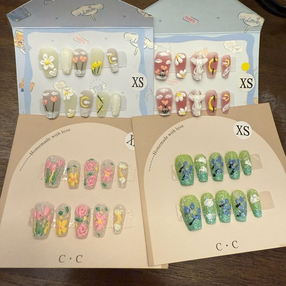 press on nails bundle size XS - Picture 5 of 8